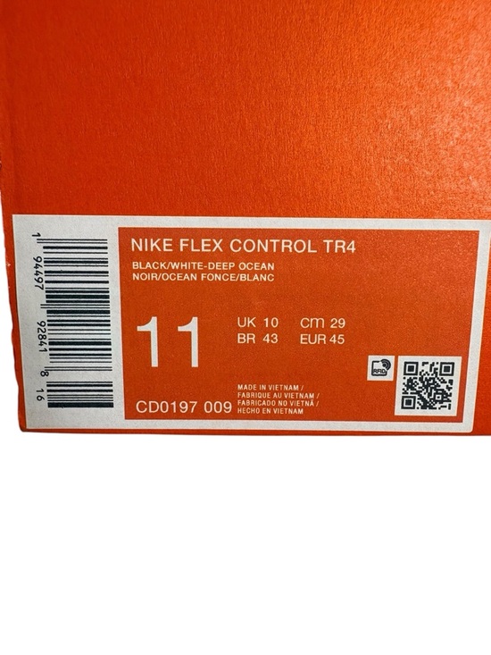 Nike Flex Control TR4 Black Deep Ocean Training Shoes Men’s Size 11 main image 9